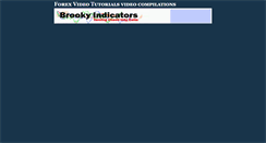 Desktop Screenshot of forex-video.brooky-indicators.com